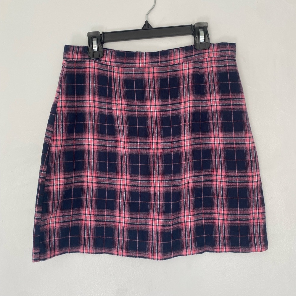Pink plaid heartbreak (ASOS)  miniskirt